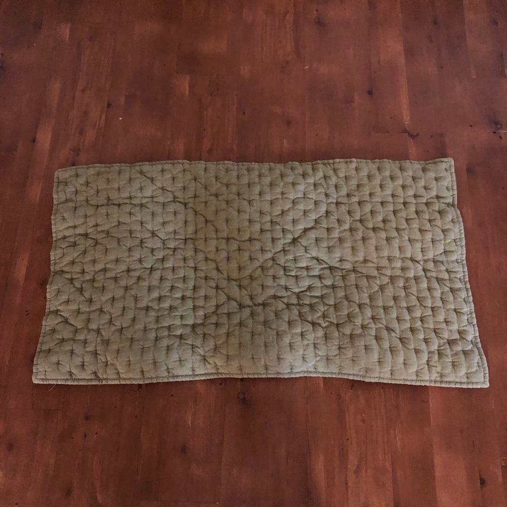 Casaluna - King Sham - Moss Green - Cashmere Blend